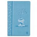  Bible NLT Infant (Faux Leather, Blue) 