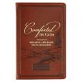  Devotional Comforted by God Faux Leather 