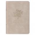  KJV Bible Compact Faux Leather Taupe 