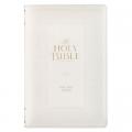  KJV Bible Giant Print Standard Faux Leather White 