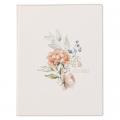  KJV Note-Taking Bible LP Faux Leather Hc White Floral 