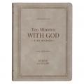  Devotional 10 Minutes with God for Women Faux Leather 