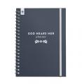  God Hears Her Undated Weekly Planner: Inspirational Christian Planner 