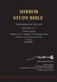  Paperback 11th Edition MIRROR STUDY BIBLE VOL 1 - Updated March '24 LUKE's Gospel & Acts in progress: Dr. Luke's brilliant account of the Life of Jesu 