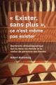  Exister, sans plus, ce n'est m 