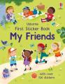  First Sticker Book My Friends 