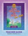  Discover 4 Yourself(r) Teacher Guide: Lord, Teach Me to Pray for Kids 