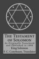  The Testament of Solomon 
