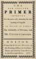  The New-England Primer: The Original 1777 Edition 