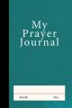  My Prayer Journal (Teal) 