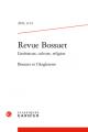  Revue Bossuet: Bossuet Et l'Angleterre 