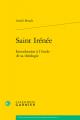  Saint Irenee: Introduction a l'Etude de Sa Theologie 