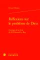 Reflexions Sur Le Probleme de Dieu: A Propos d'Un Livre de M. Edouard Le Roy 