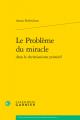  Le Probleme Du Miracle Dans Le Christianisme Primitif 