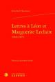  Lettres a Leon Et Marguerite LeClaire (1896-1907) 