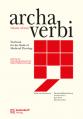  Archa Verbi 18/2021: Yearbook for the Study of Medieval Theology 