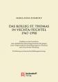  Das Kolleg St. Thomas in Vechta/Fuchtel 1947-1990: Einblicke in Die Geschichte Eines Katholischen Internatsgymnasiums Fur Jungen in Der Tragerschaft D 