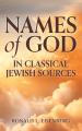  Names of God in Classical Jewish Sources 