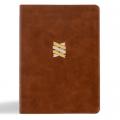  CSB Connecting Scripture New Testament, Brown Leathertouch: A Study Bible of Biblical Allusions and Quotations 