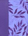  CSB Large Print Compact Reference Bible, Digital Study Edition, Easy-To-Read Optimal Type, Lavender Floral Leathertouch, Zipper Edition 