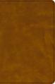  CSB Thinline Bible, Holman Handcrafted Collection, Easy-To-Read Optimal Type, Premium Marbled Chestnut Calfskin, Zipper Edition 