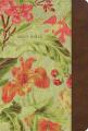  NASB Notetaking Bible, Large Print, Vintage Floral Leathertouch, Zipper Edition 