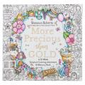  More Precious Than Gold: A 52-Week Scripture Coloring Adventure and Memory Book 