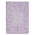  Journal Classic Zip Purple Trust in the Lord Purple Prov. 3:5 