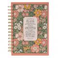  Journal Spiral Pink Floral I Know the Plans Jer. 29:11 