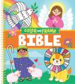  Color & Frame Kids - Bible: Christian Coloring Book with Pre-Colored Backgrounds Noah's Ark, Ten Commandments & More Gift for Kids Ages 3-10 