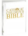  Bible Catholic Children's Bible White Leatherette 