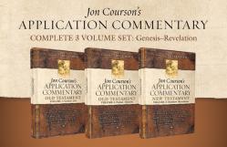 Jon Courson\'s Application Commentary, Complete 3-Volume Set: Genesis - Revelation 
