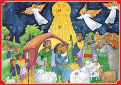  Advent Calendar Card (SOLD 25/PKG) 