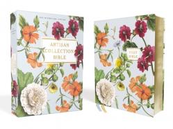  Niv, Artisan Collection Bible, Leathersoft, Blue Floral, Red Letter Edition, Comfort Print 