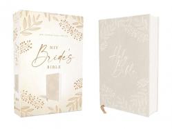  Niv, Bride\'s Bible, Cloth Over Board, Cream, Red Letter, Comfort Print 