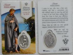  PRAYER CARD ST. PEREGRINE (HEALING CANCER) 
