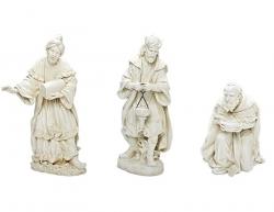  Nativity Wisemen 26.5 inch OUTDOOR or Indoor Ivory 3 Pieces (27\" Scale) 