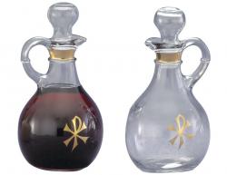  Cruet Set 10 oz with Handles 