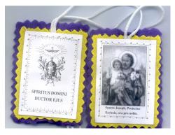  Scapular St. Joseph Purple (QTY Discount $3.99) 