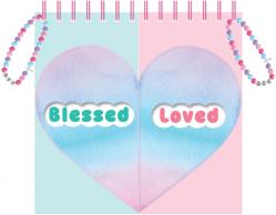  Blessed Loved Bff Journal Set 