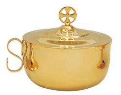  Ciborium, Gold Plated, Multiples Sizes 300 - 750 Host Capacity 