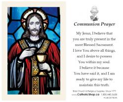  Prayer Card First Communion 50/Pkg 