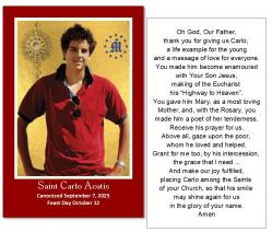  St. Carlo Acutis 50/pkg 