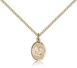  St. Albert the Great Medal - 14K Gold Filled - 3 Sizes 