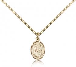  Mary Our Lady Star of the Sea Medal - 14K Gold Filled - 3 Sizes 