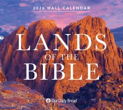  Lands of the Bible 2026 Wall Calendar 