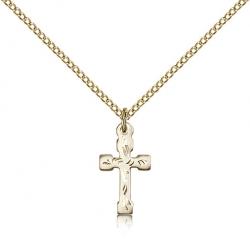  Pendant Cross Gold Filled 5/8 inch 