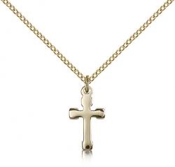  Pendant Cross Gold Filled 5/8 inch 