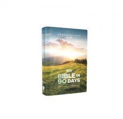  Niv, Bible in 90 Days, Hardcover: Cover to Cover in 12 Pages a Day 