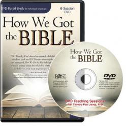  How We Got the Bible 6-Session DVD Based Study Leader Pack 